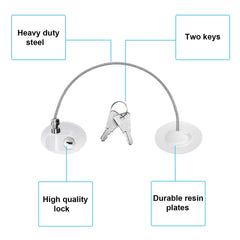 Hotop scratch-proof finish locks provide durable protection against tampering