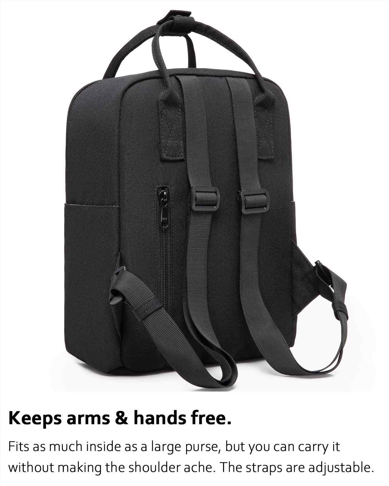 HotStyle BESTIE Mini Backpack inner sleeves organize small items neatly.