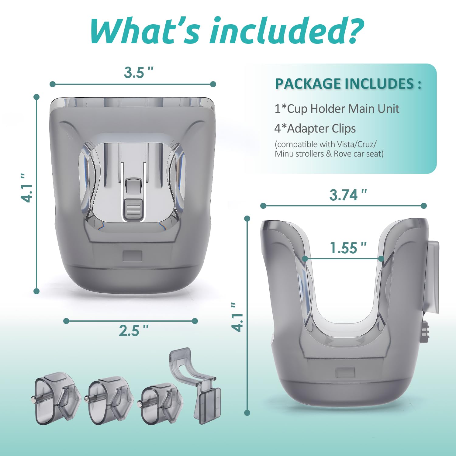 HOULIY dishwasher-safe parts simplify cleaning after outings