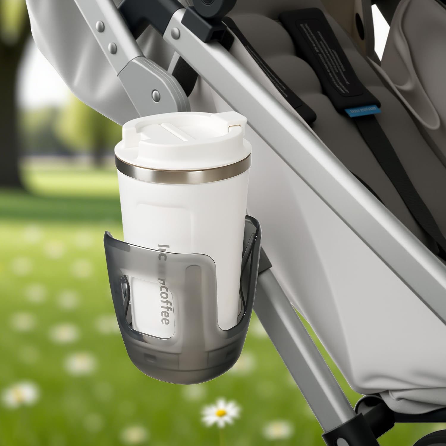 Dishwasher-safe HOULIY cup holders simplify post-trip cleanup and reuse.