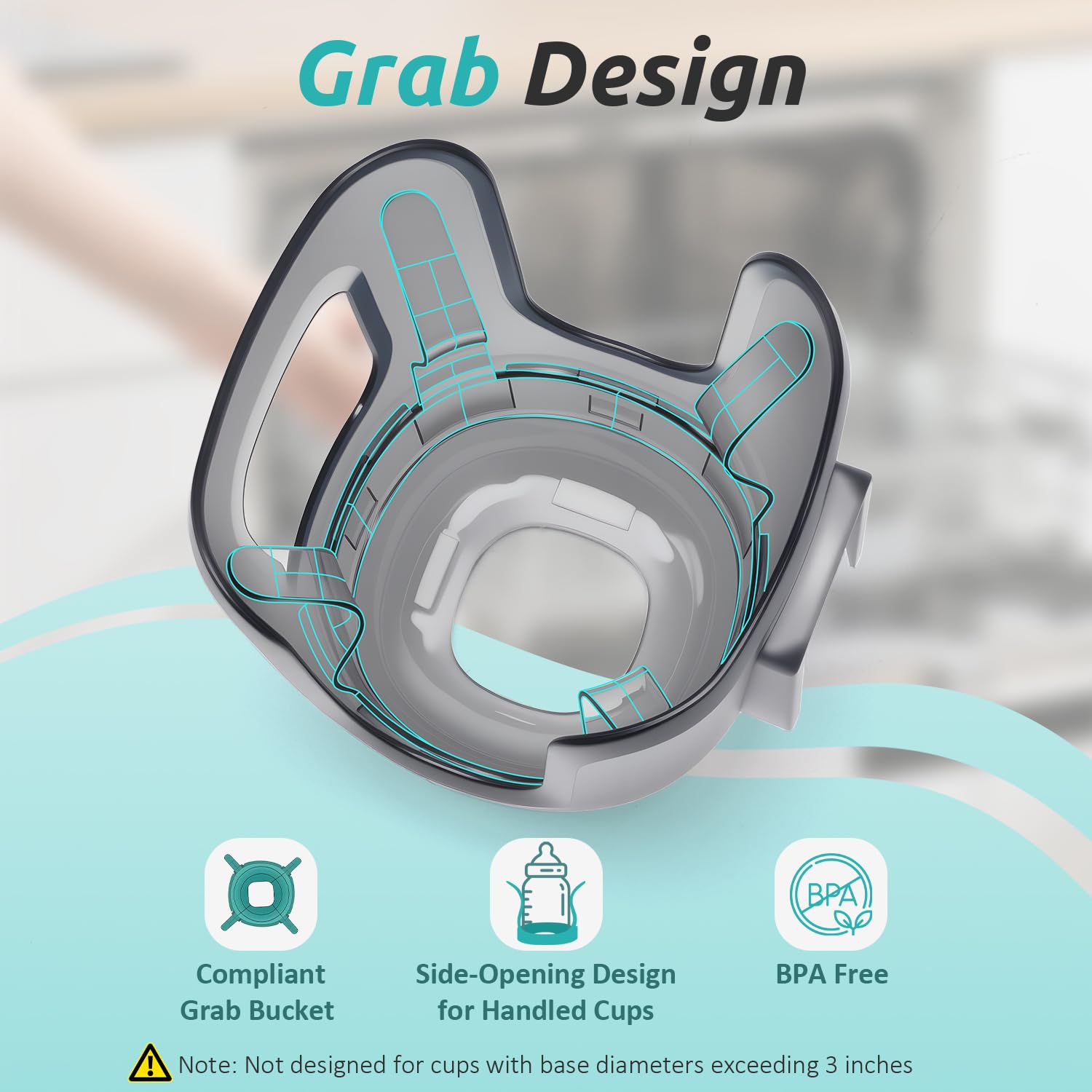 HOULIY BPA-free, shatterproof, heat-resistant materials for daily use