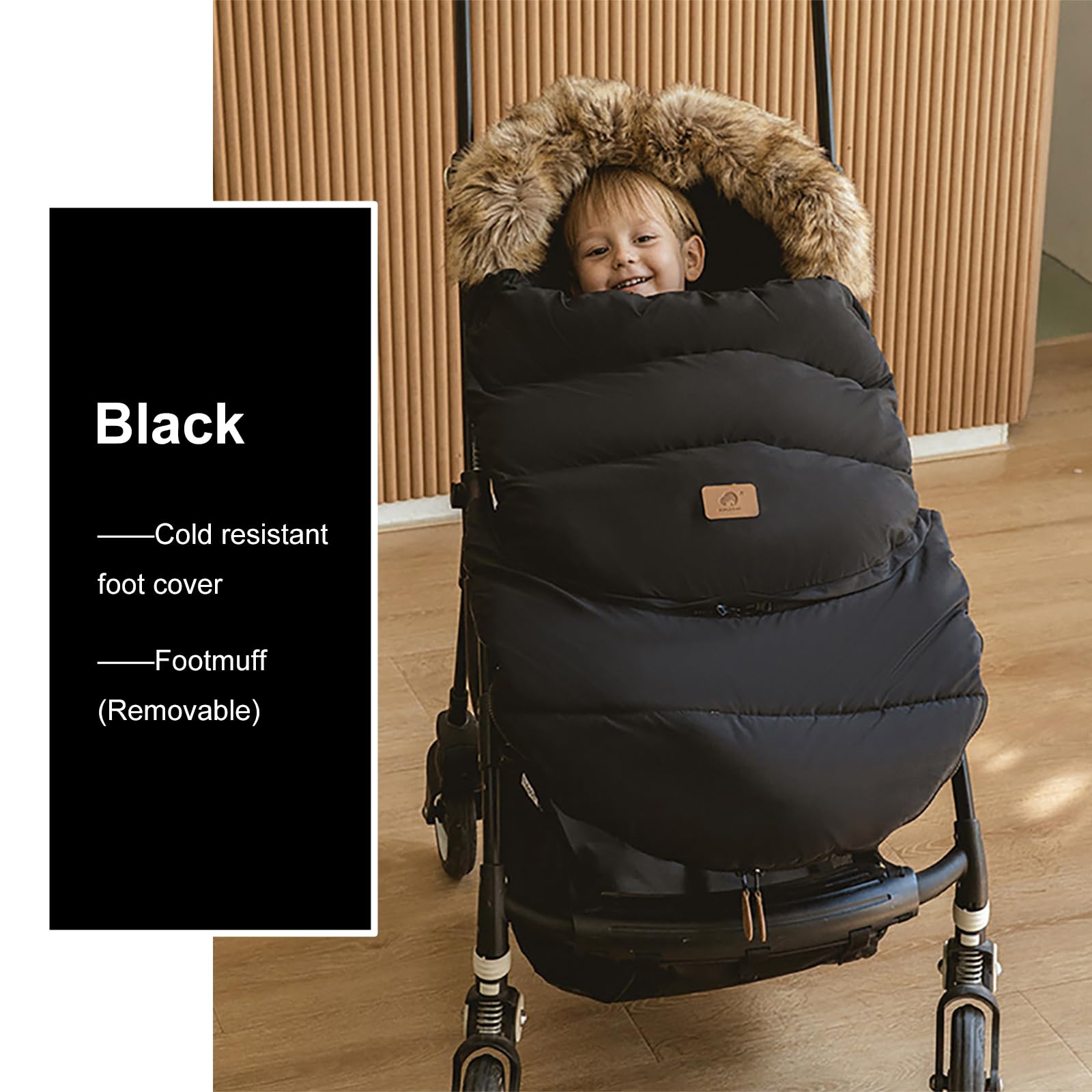 HOUSBAY footmuff eco-friendly fabric supports daily use.