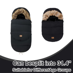 HOUSBAY footmuff water-repellent outer keeps gear dry during outings.