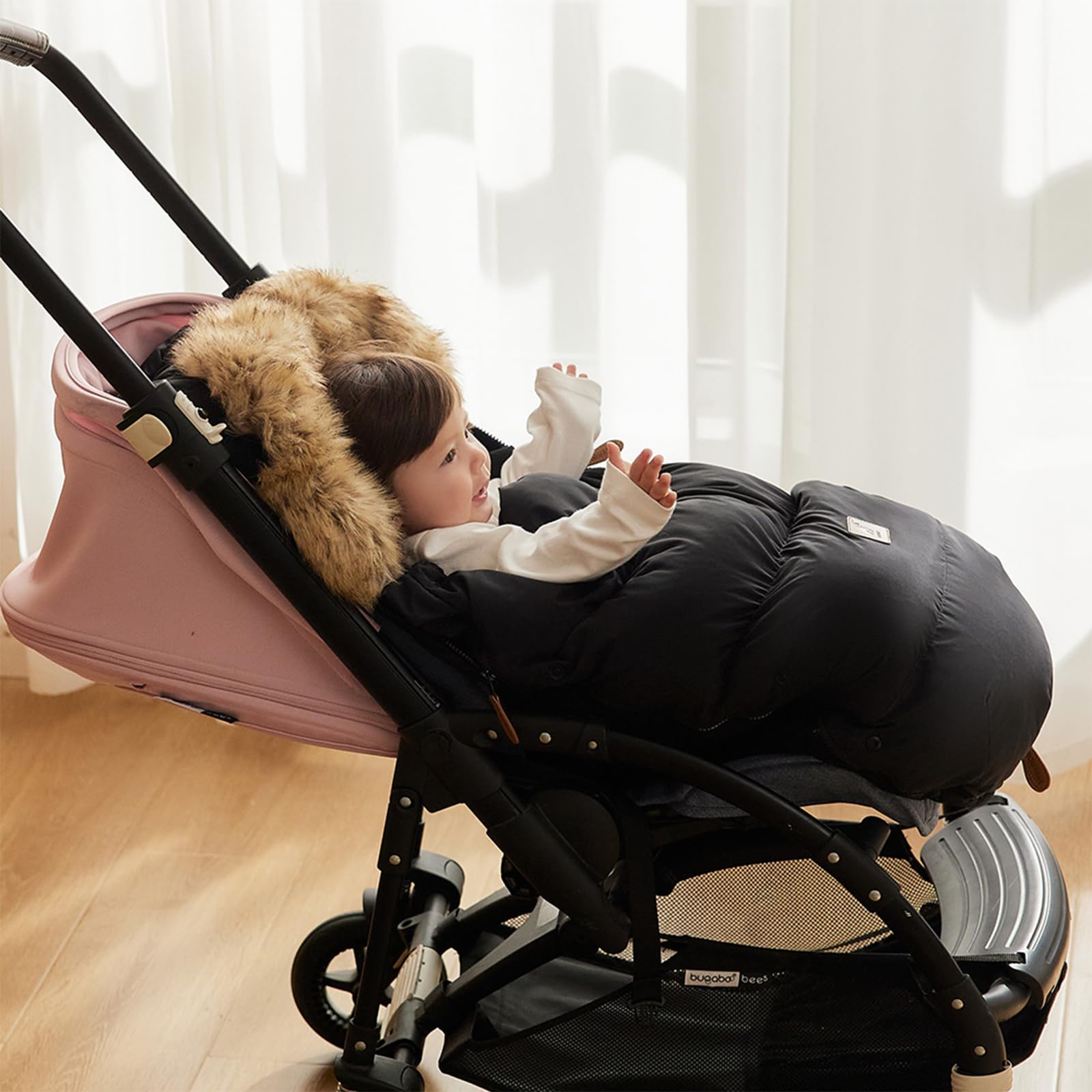 HOUSBAY four-zipper design for easy temperature control and access