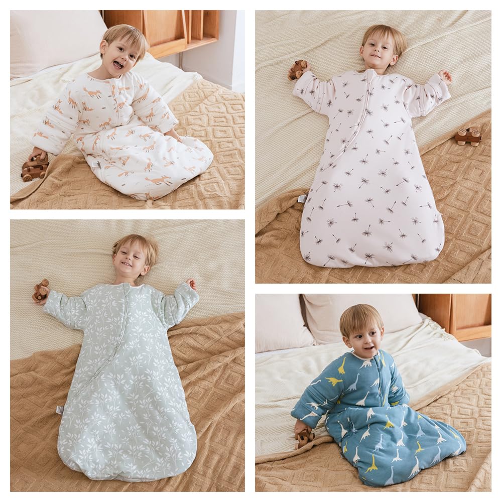 HOUSBAY Fox snug bottom design lets baby kick safely