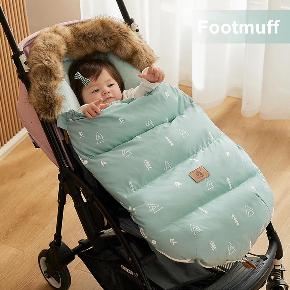 HOUSBAY universal fit fits most pushchairs and strollers securely.