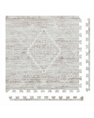 House of Noa baby play mat driftwood ula angle view soft interlocking surface for tummy time