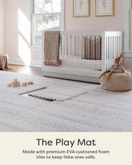 House of Noa play mat edge pieces create rug-like borders for neat corners