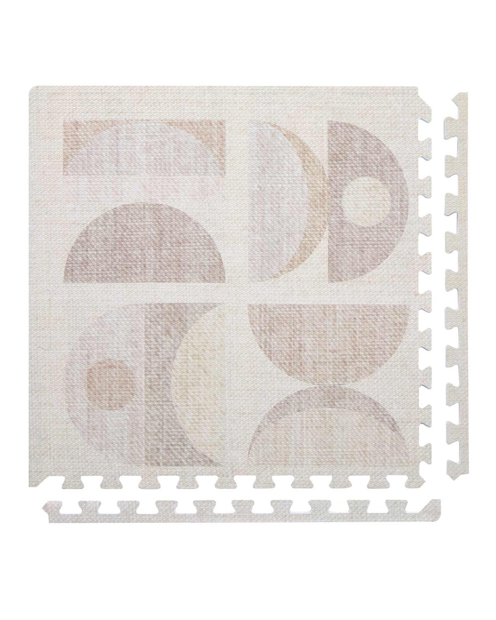 House of Noa baby play mat tile assembly showing quick setup for playtime.