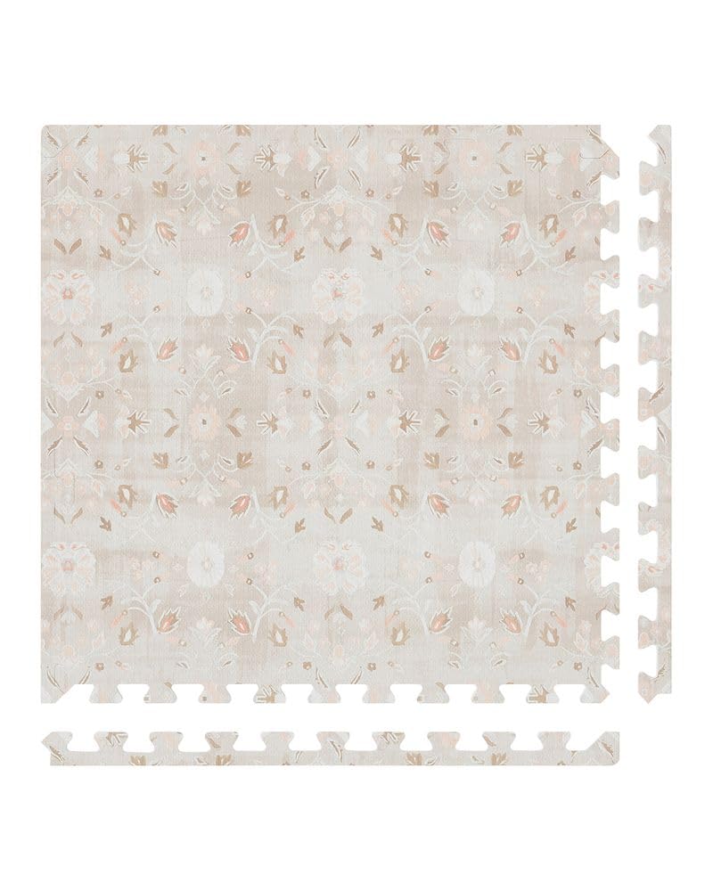 House of Noa baby play mat tiles assembly highlights soft interlocking surface for safe floor play