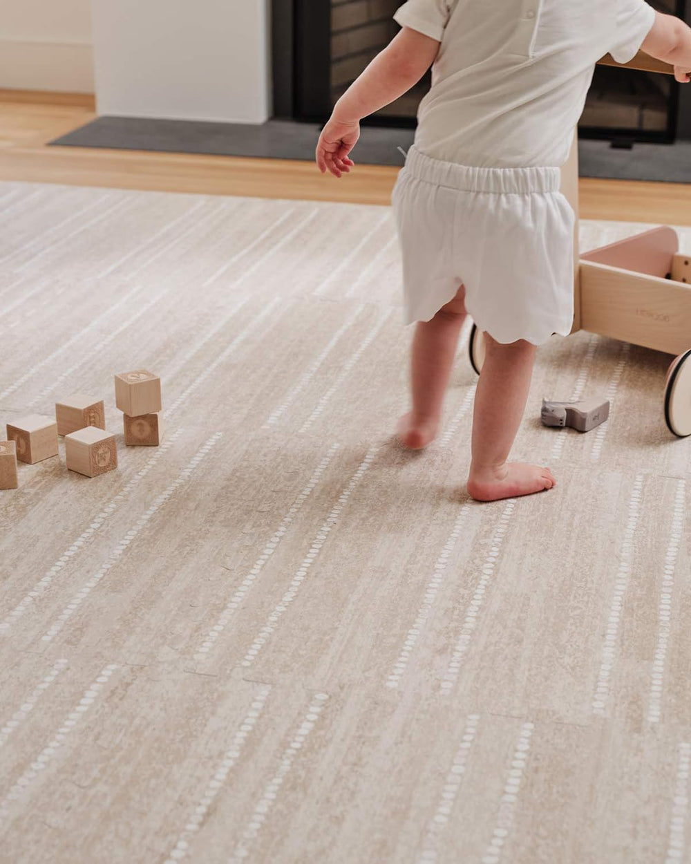 House of Noa toast-aspen fits living rooms nurseries and playrooms