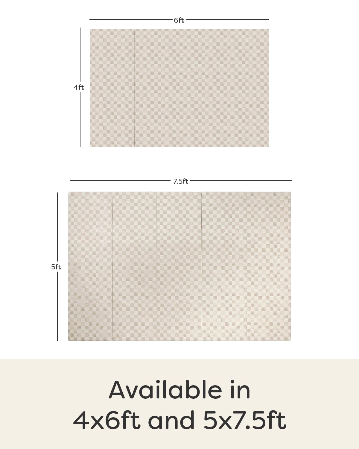 House of Noa memory foam close-up on mat highlighting plush support.