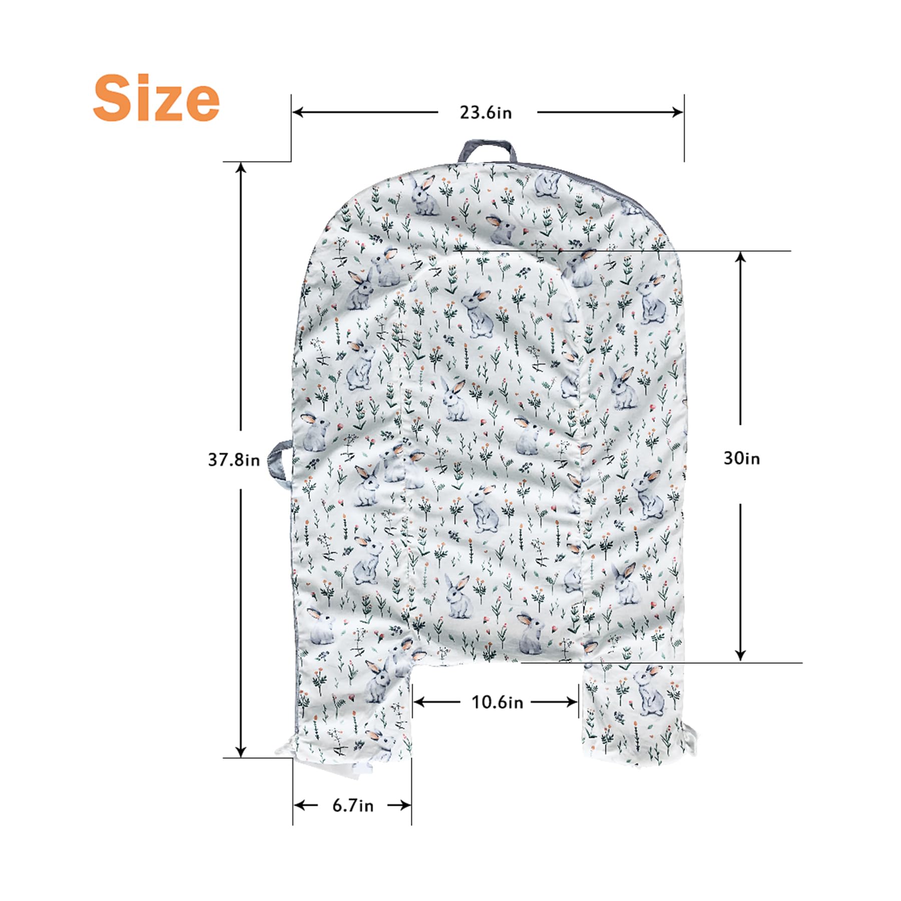 HOUSEYUAN cover with portable handles supports easy transport.