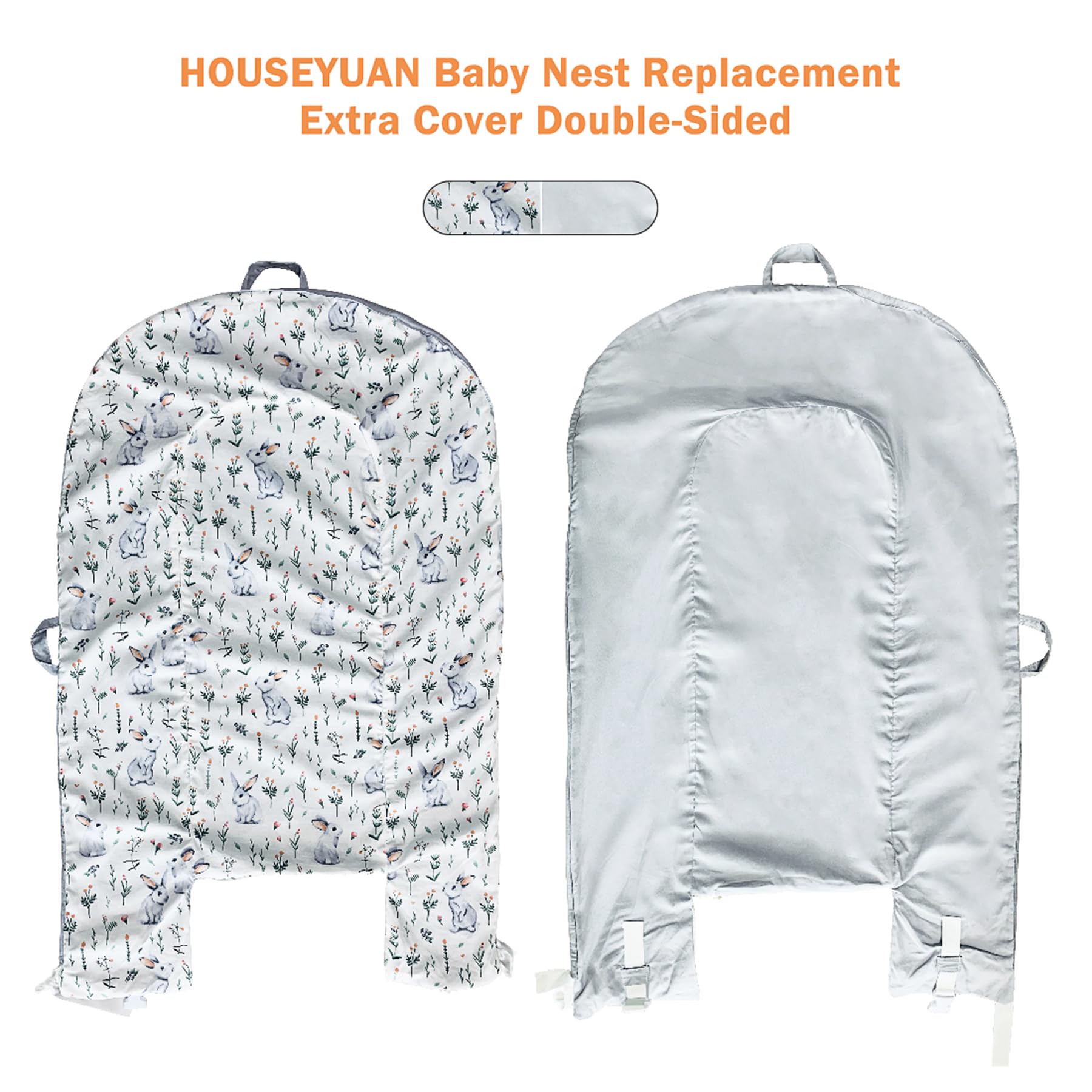 HOUSEYUAN cover shows ribbon adjustment for a snug, customizable fit.