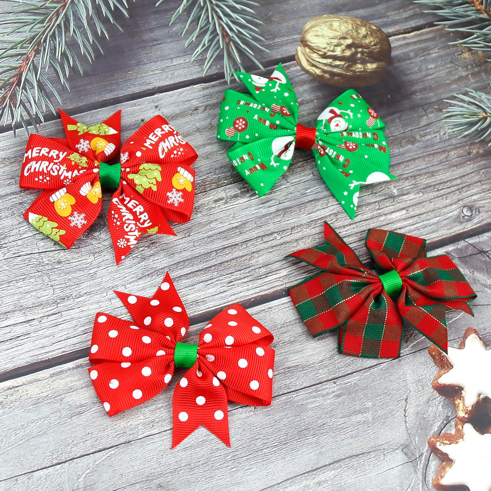HOXIEYA versatile bow clip fits toddlers and adults for festive styles.