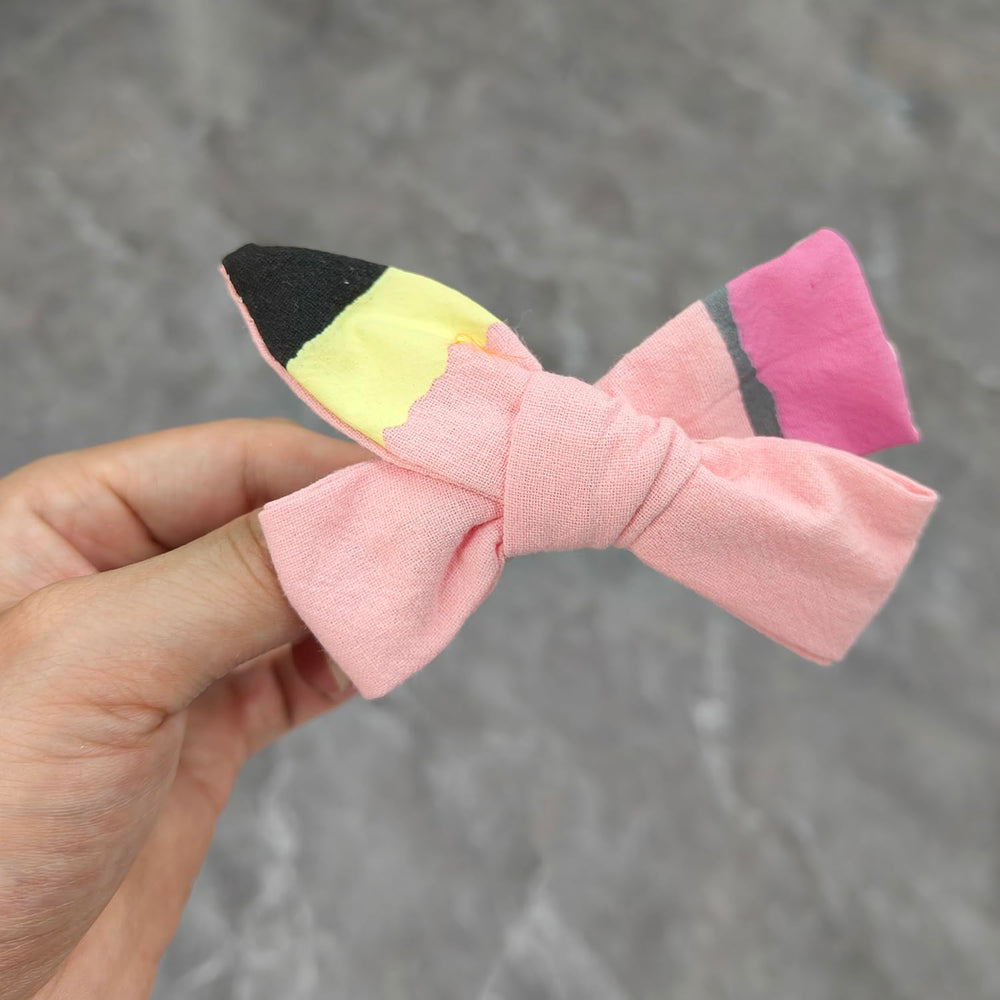 HOXIEYA daily-wear hairclip pink easy styling for girls.