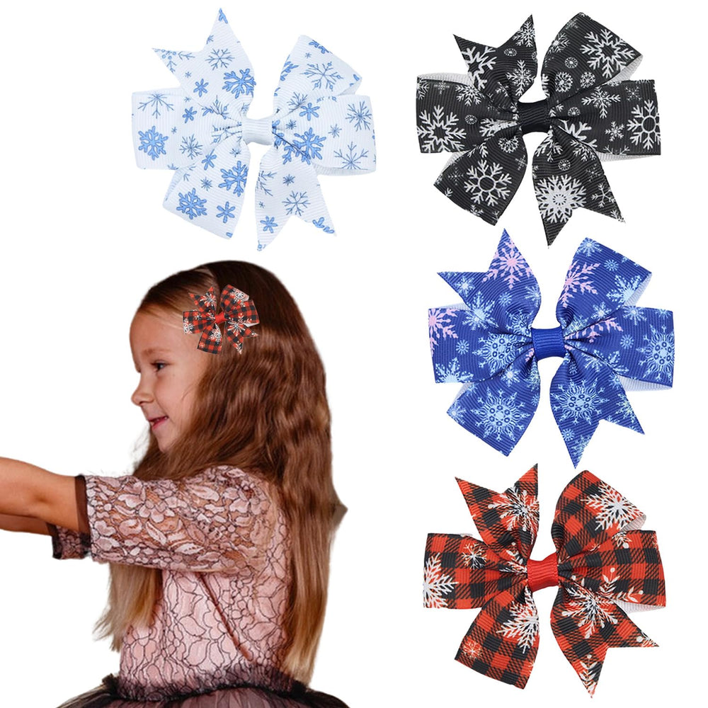 HOXIEYA gift-ready Christmas bow set makes a quick stocking stuffer