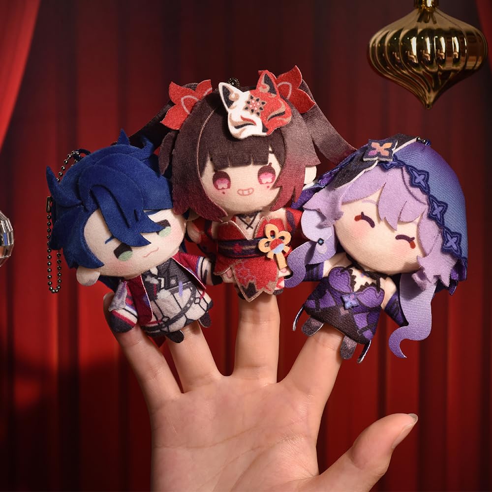 HOYOVERSE Honkai Star Rail Black Swan puppet on-hand demo for easy slip-on play.