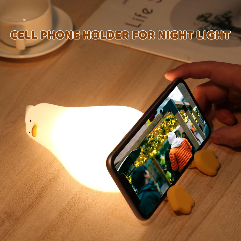 Hpewi Duck Night Light 30-minute timer and auto shutoff feature