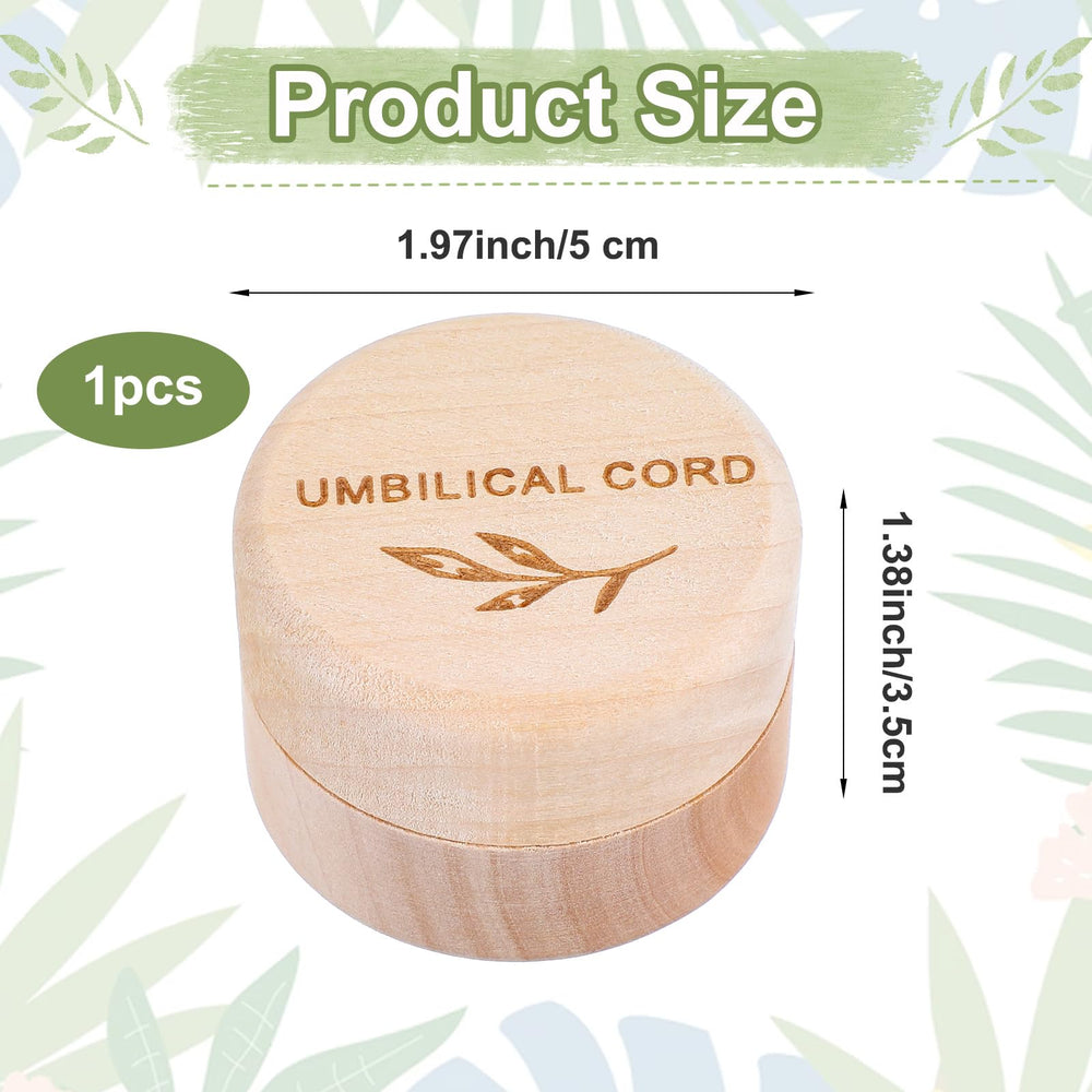 Hpmjz Baby keepsake tooth box in beech wood stores first teeth securely.