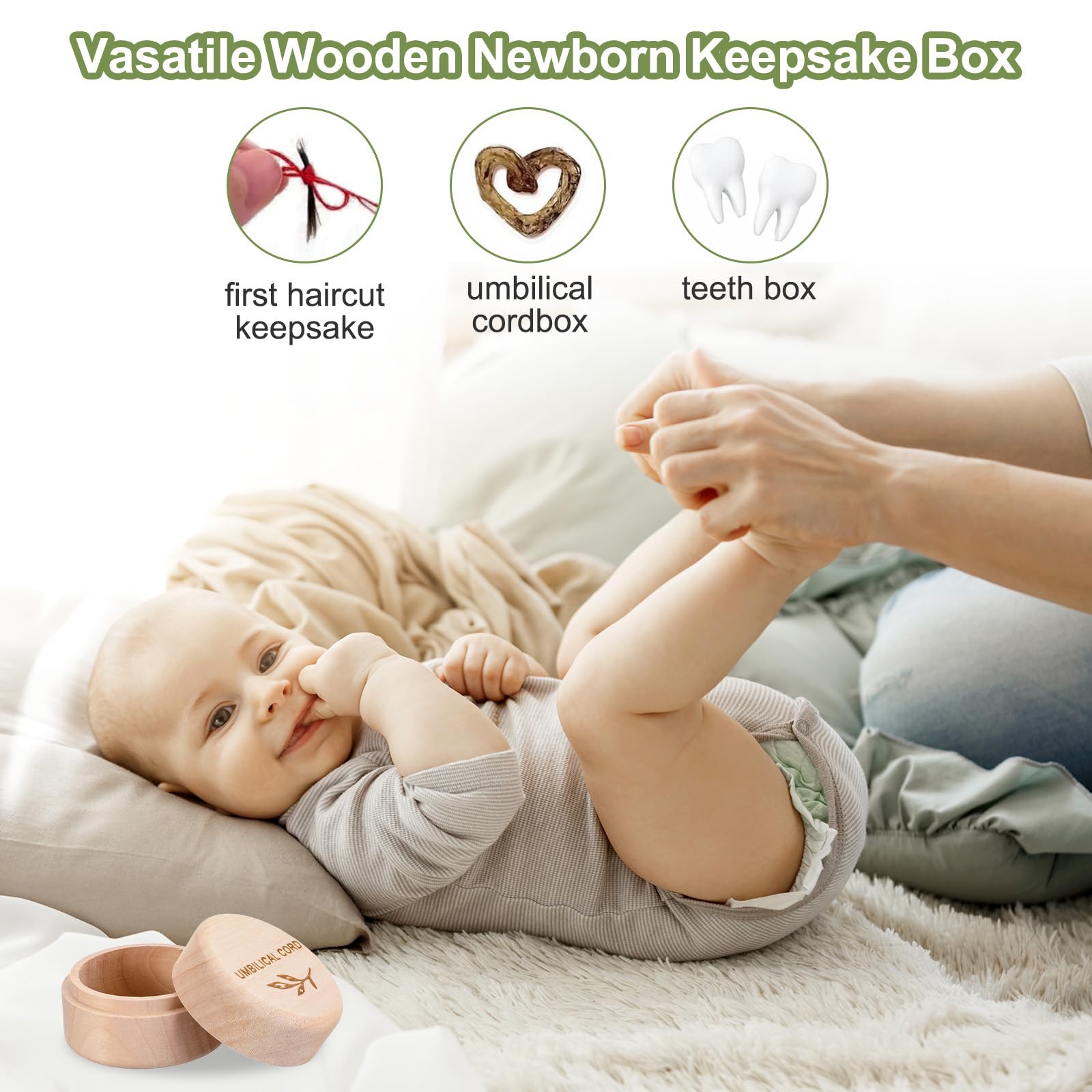 Hpmjz Fetal hair memorial storage stores delicate strands neatly and safely.