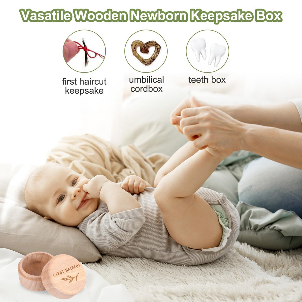 Hpmjz memorial box on nursery shelf as a meaningful baby shower gift