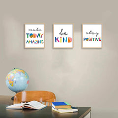 HPNIUB nursery-wall-art creates a cozy, inviting atmosphere in a playroom.
