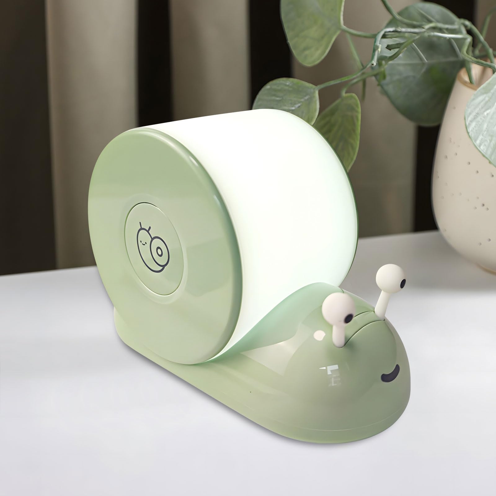 HPYDIY snail night light timer auto off for easy evenings.