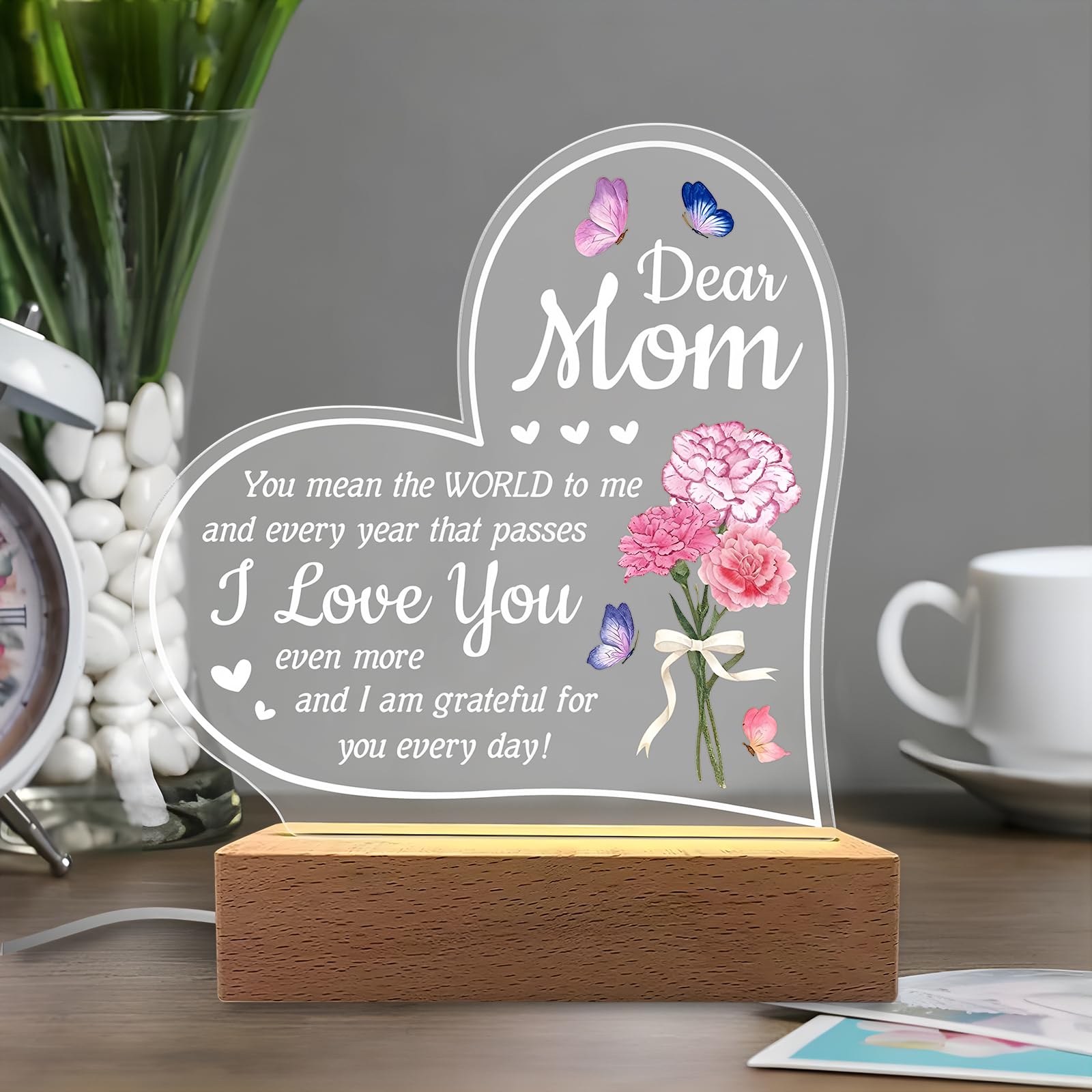 HPYDIY mom gift idea image shows a heartfelt keepsake concept