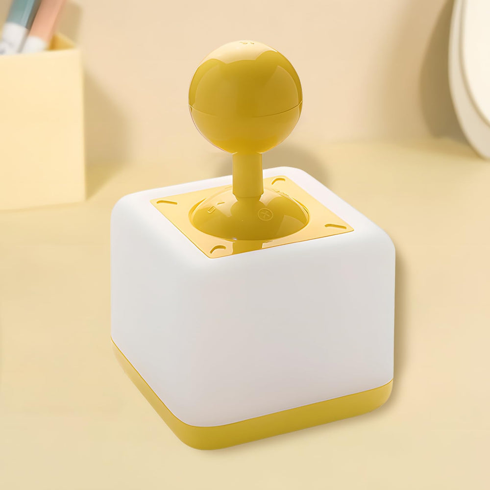 HPYDIY Night Light Rocker showing emoji stickers for mood customization.
