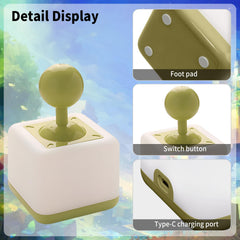 HPYDIY Rocker night light dual-speed dimming highlights sleep or reading.