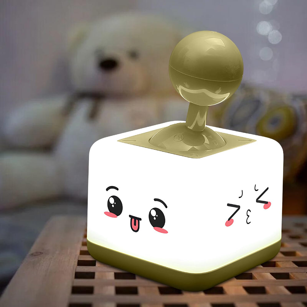 HPYDIY Rocker USB rechargeable design offers cordless bedside convenience.