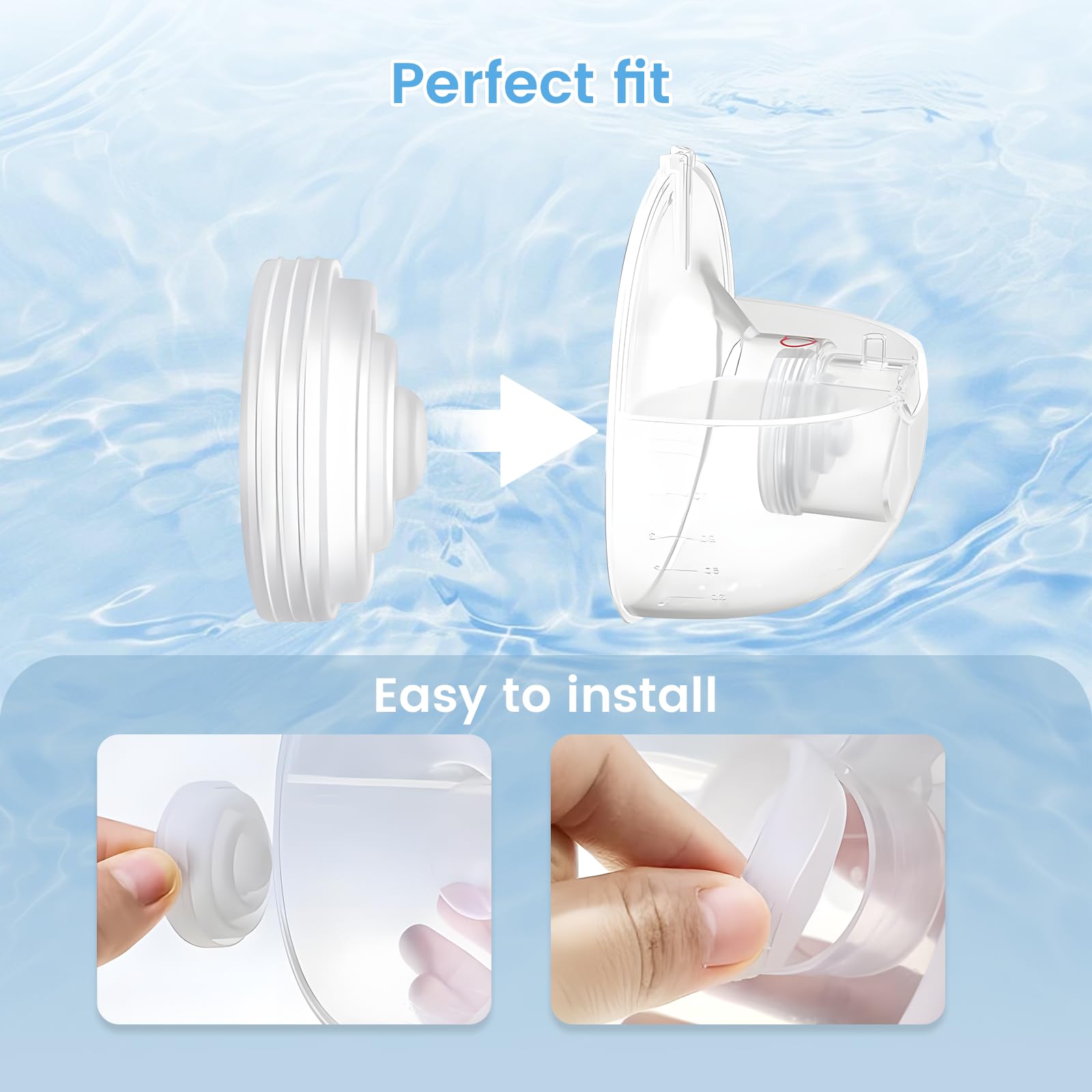 Hranio momcozy m5 replacement parts bag offers organized, ready-to-use replacements