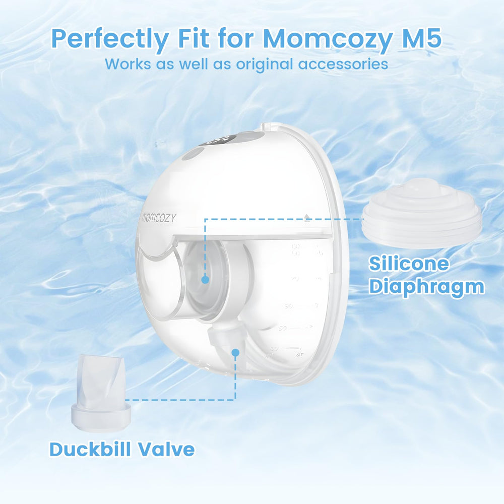 Hranio momcozy m5 replacement parts duckbill valves for quick swaps