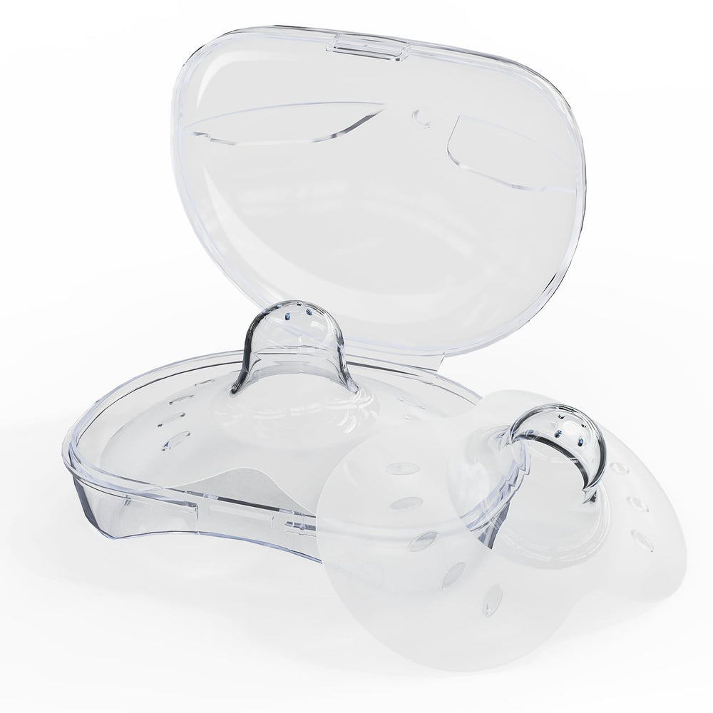 Hranio nipple shield butterfly edge for comfortable latch and gentle nursing