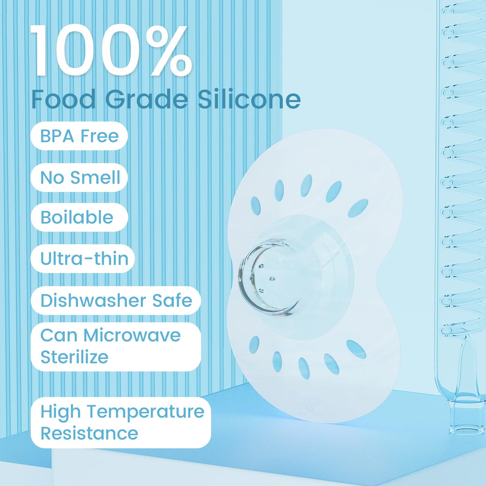 Hranio nipple shield ultra-thin 0.1 cm helps reduce sucking effort