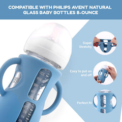 Hranio sleeve with handle offers easy grip for tiny hands