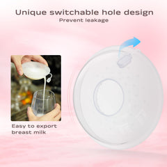 Hranio silicone milk collectors closeup highlights soft, flexible cups for comfort.