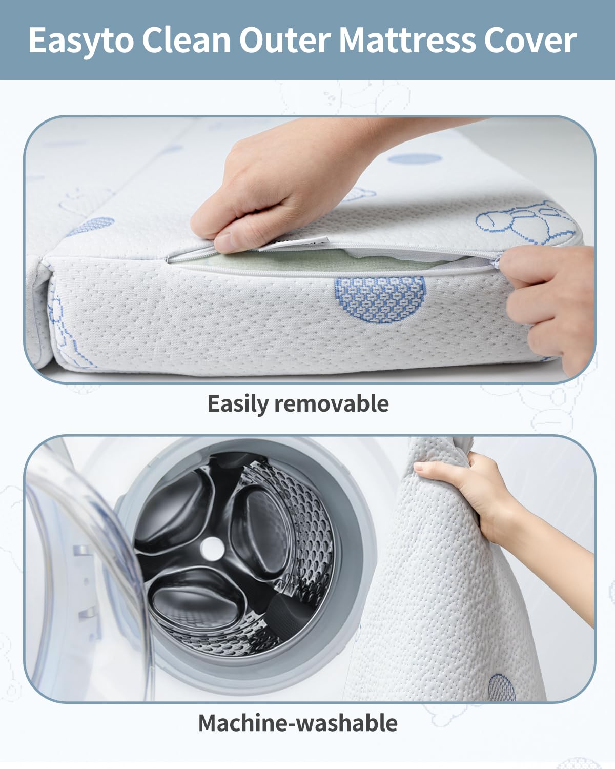 HREVAI Carrying bag with Pack and Play Mattress for easy travel