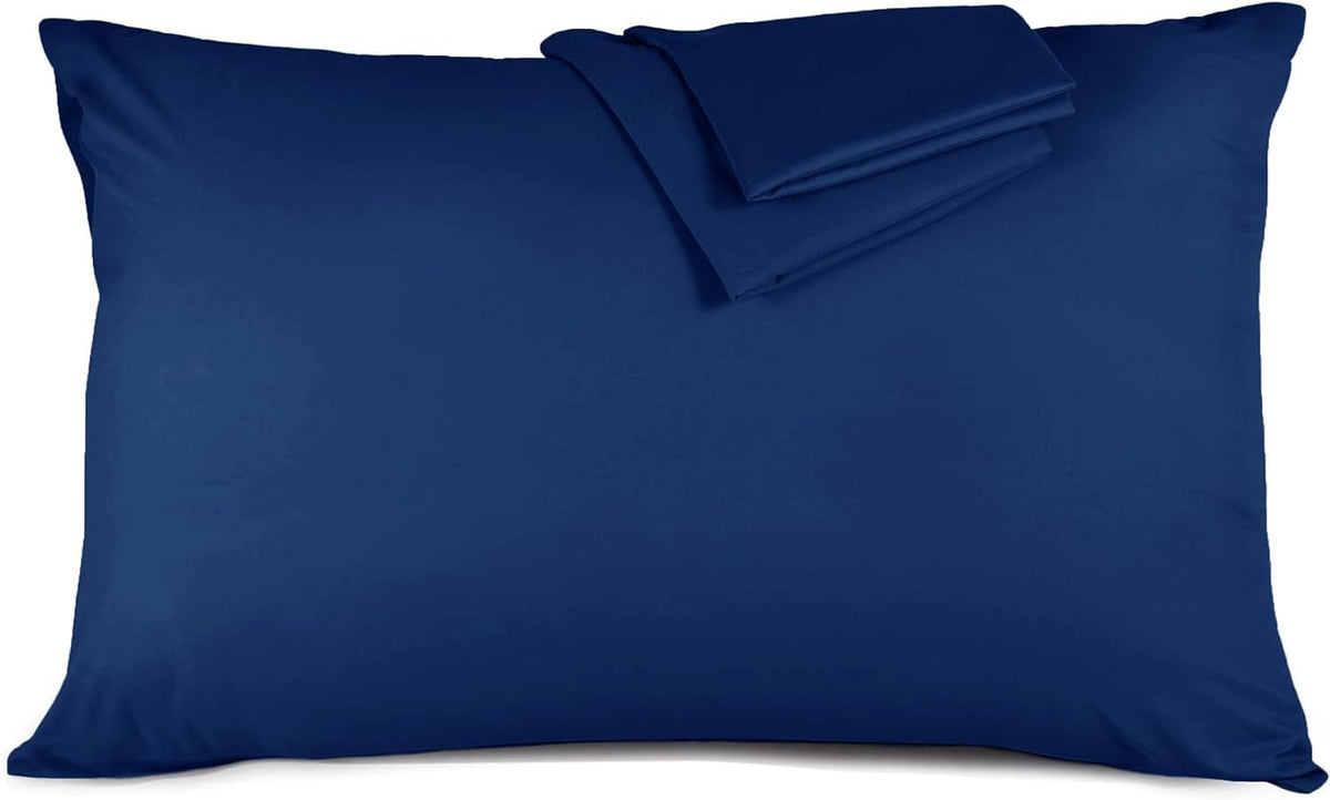 HRIKSH toddler pillowcase 13x18 fabric close-up shows soft Egyptian cotton for delicate skin