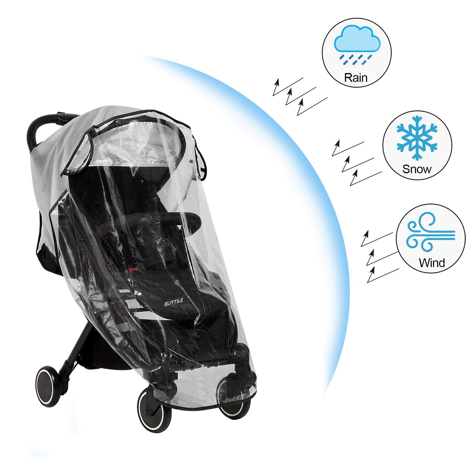 Hrzeem travel-friendly design suits urban trips with strollers.