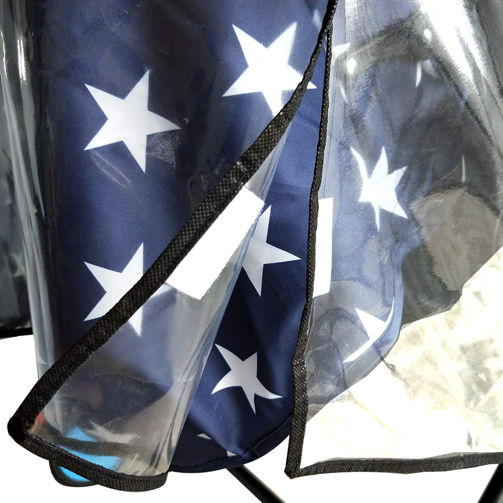 HSJH Weather Shield folds compactly for storage between outings