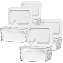 HSWT wipes dispenser with seal lid keeps wipes moist and clean
