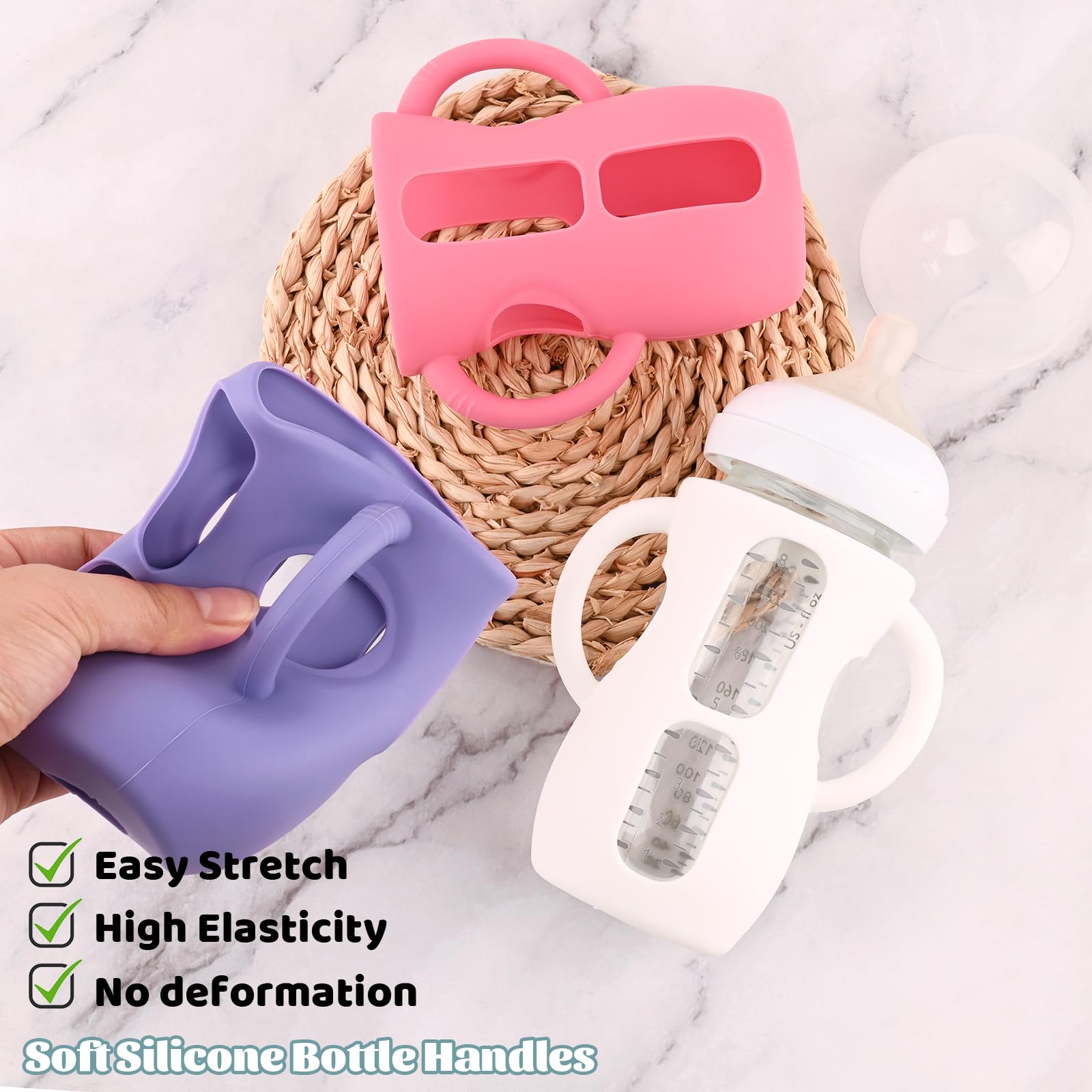 HUAKENER silicone sleeve is dishwasher-safe for easy cleaning