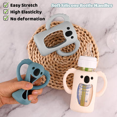 HUAKENER cream sleeve demonstrates softer grip and comfortable handling for mom and baby.