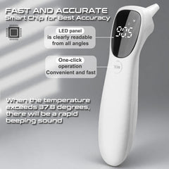huangirl touchless design enables safe no-contact scans for busy households.