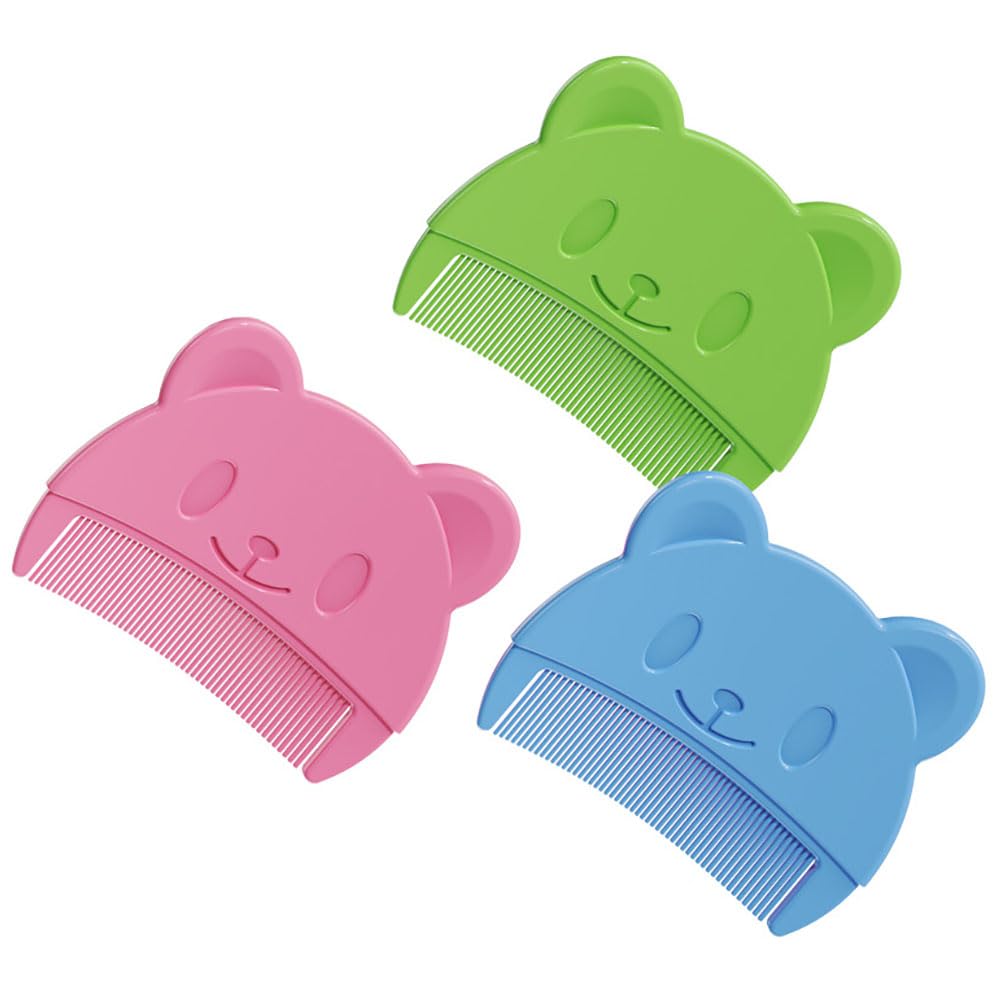 Huayingmei baby comb demonstrates curved design for comfortable detangling