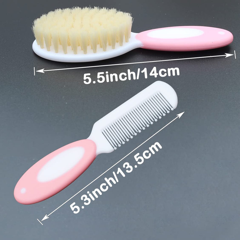 HUAYINGMEI baby comb with spherical teeth protects delicate skin