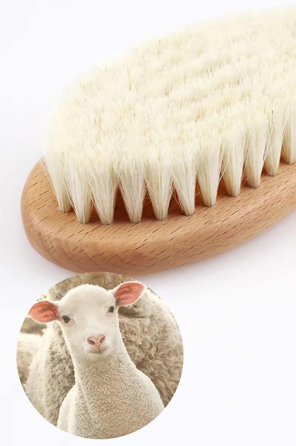 HUAYINGMEI safe-materials natural-goat-hair; gentle daily care