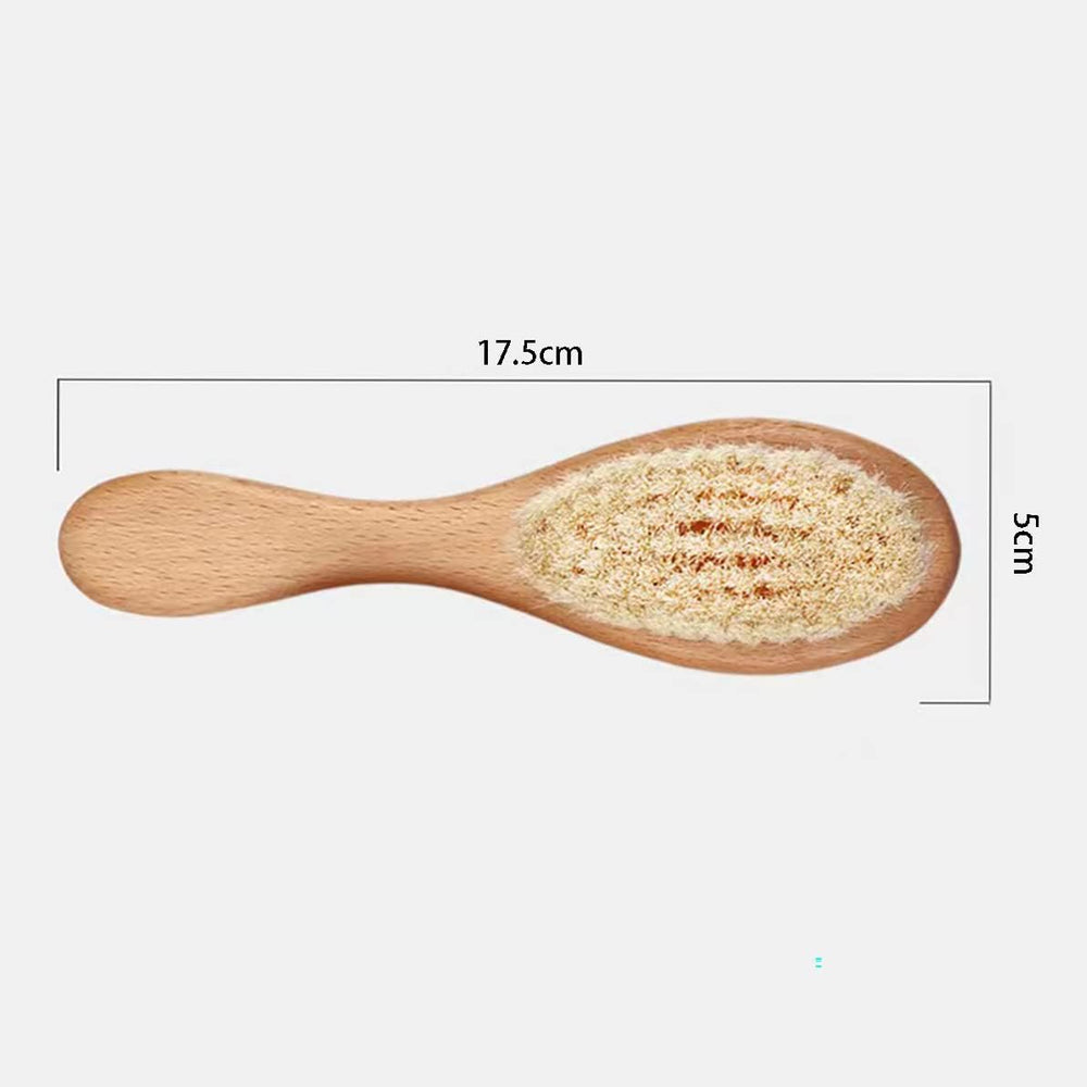 HUAYINGMEI soft-goat-hair-bristles-closeup; smooth, tangle-free hair